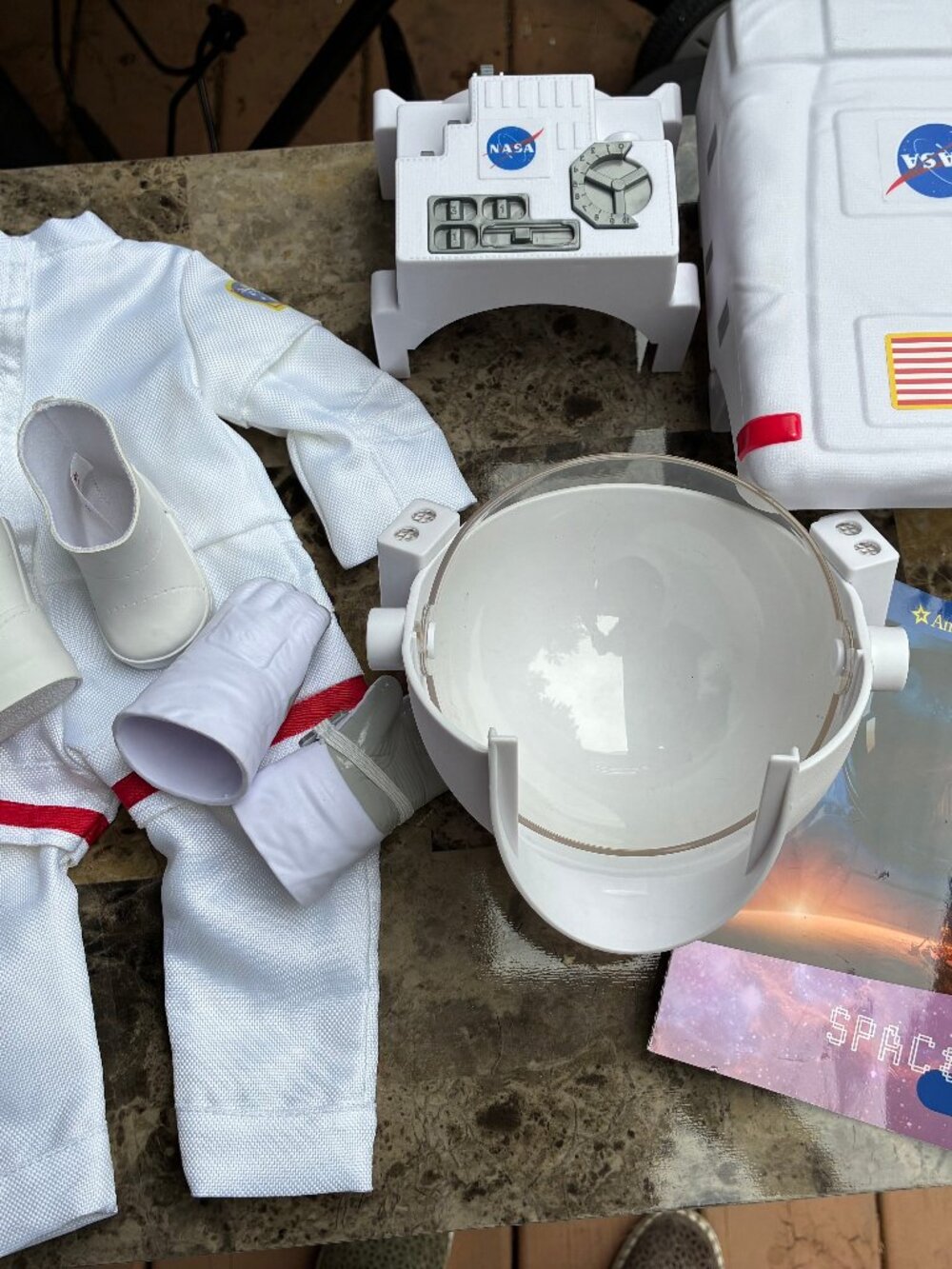 American Girl Doll Luciana Vega's Astronaut NASA Space Suit Set